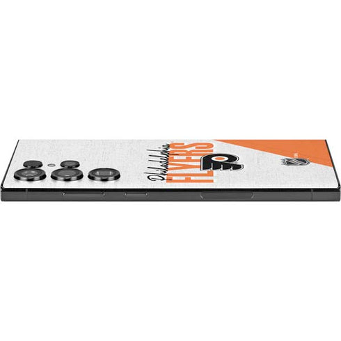 NHL Philadelphia Flyers Script Galaxy S25 Ultra Skin